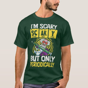 T-shirt Je suis effrayant mais seulement périodiquement Bi