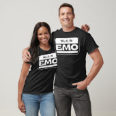 T-shirt Je Suis Emo Bonjour Emo Je suis Emo Alors Quel Emo (Unisexe)