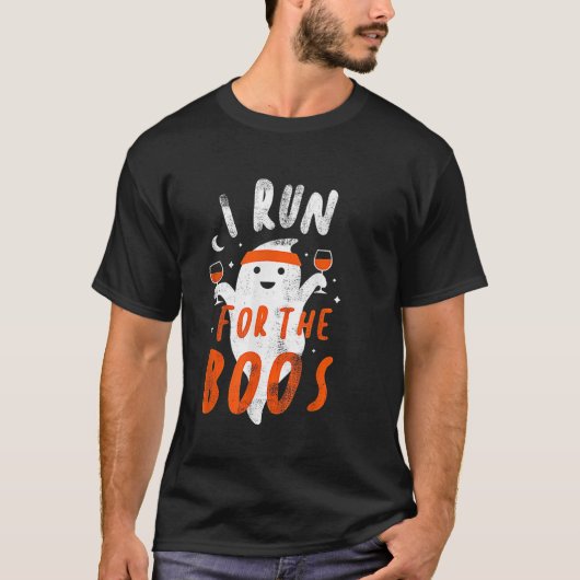 T-shirt Je Suis En Course Pour Les Boos (Devant)