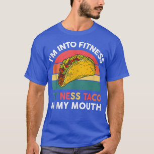 T-shirt Je suis en forme Taco dans ma bouche Meican Fiesta