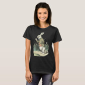 T-shirt Je suis en retard ! Alice au pays des merveilles (Devant entier)