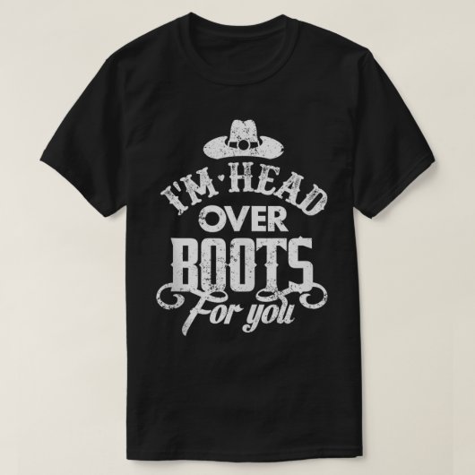 T-shirt Je Suis En Tête Sur Les Bottes Pour Vous Sud (Design devant)