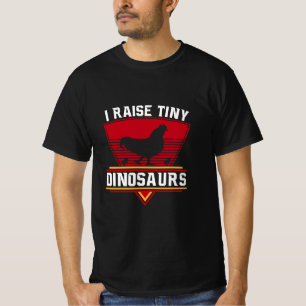 T-shirt Je Suis En Train D'Élever De Petits Dinosaures