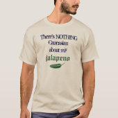 T-shirt Je suis épicé ! (Devant)