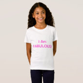 T-Shirt Je suis fabuleux (Devant entier)