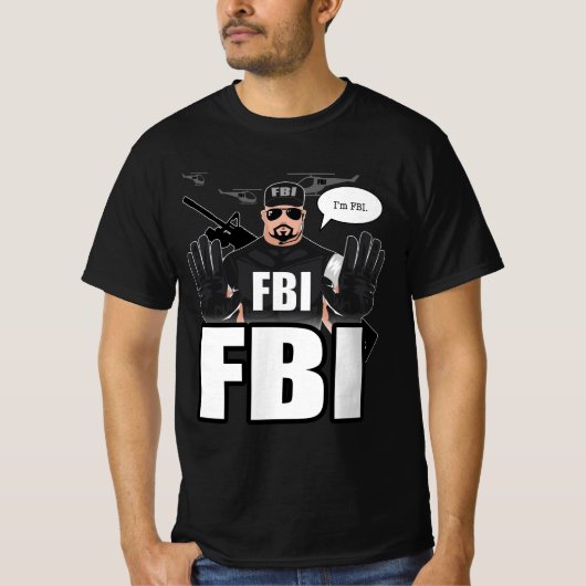 T-shirt Je suis FBI (Devant)