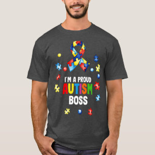 T-shirt Je Suis Fier De L'Autisme Sensibilisation sur l'au