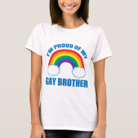 Je suis fier de ma soeur gaie du frère LGBT