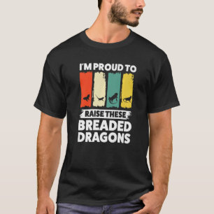 T-shirt Je suis fier d'élever ces dragons taraudés