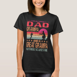 T-shirt Je Suis Fier Papa Grampa Et Un Grand Grampa Rien
