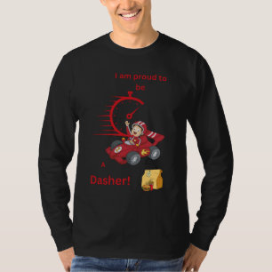 T-shirt Je suis fière d'être un conducteur de livraison da