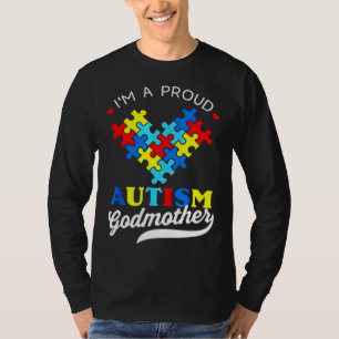 T-shirt Je Suis Fière Godmère Sensibilisation sur l'autism