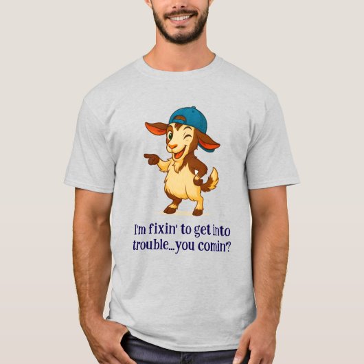 T-shirt "Je suis Fixin’ pour entrer en difficulté... Vous (Devant)