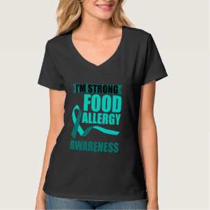 T-shirt Je suis fort, sensibilisation à l'allergie aliment