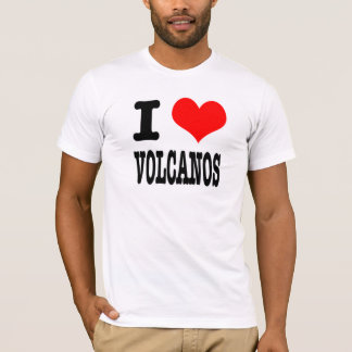 T-SHIRT JE SUIS FOU (J'AIME) DES VOLCANS