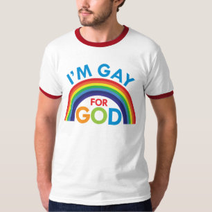 T-shirt Je suis gai pour Dieu