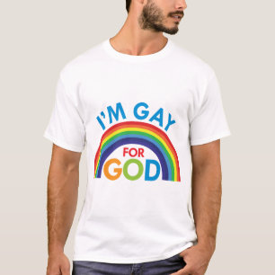 T-shirt Je suis gai pour Dieu