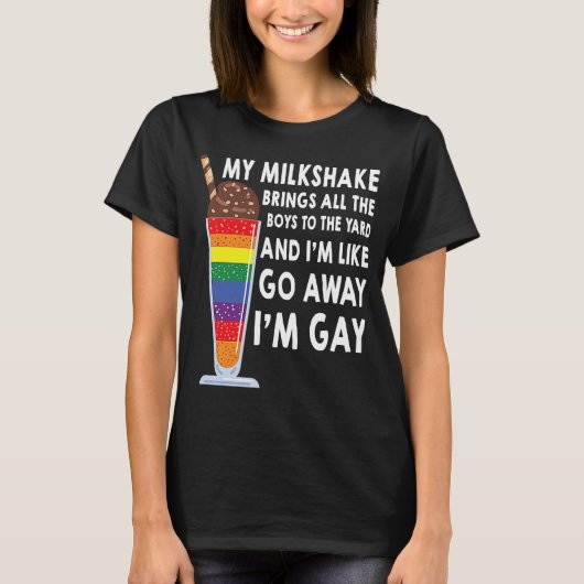 T-shirt je suis gay (Devant)