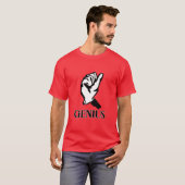 T-shirt Je suis génie (Devant entier)