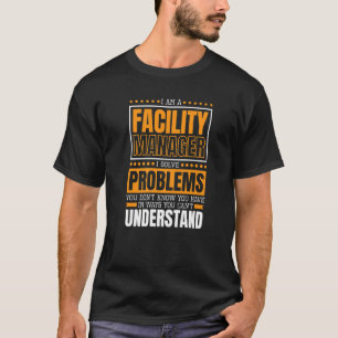 T-shirt Je Suis Gestionnaire D'Installation Gestion De L'E
