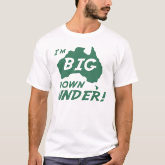 T-shirt Je suis grand réduit dessous