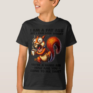 T-shirt Je suis gros mais je peux perdre du poids vous ête