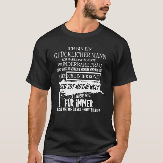 T-shirt Je suis heureux (Devant)