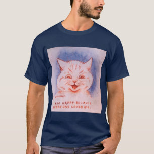 T-shirt Je suis heureux parce que