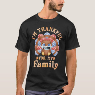 T-shirt Je suis heureux pour ma famille drôle Turquie port