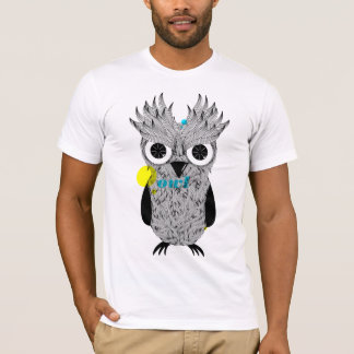 T-shirt Je suis hibou