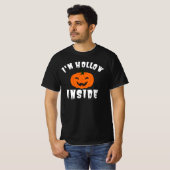 T-shirt Je suis Hollow Inside Pumkin Jack-o'-lantern (Devant entier)