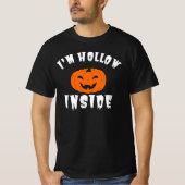 T-shirt Je suis Hollow Inside Pumkin Jack-o'-lantern (Devant)