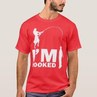 T-shirt Je suis Hooked Funny Bachelor Party cadeau