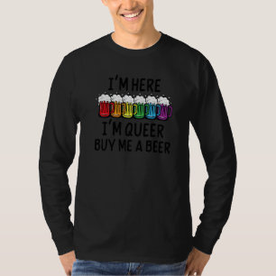 T-shirt Je Suis Ici Im Queer Im Ici Im Queer Acheter Moi U