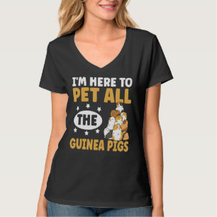 T-shirt Je suis ici pour faire entrer tous les cochons de