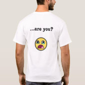 T-shirt Je suis impressionnant (Dos)