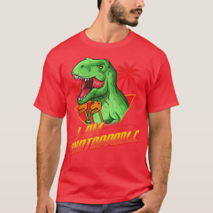 T-shirt Je Suis Inarrêtable TRex Funny Short Dinosaur Plai