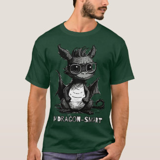 T-shirt Je suis intelligent comme un dragon