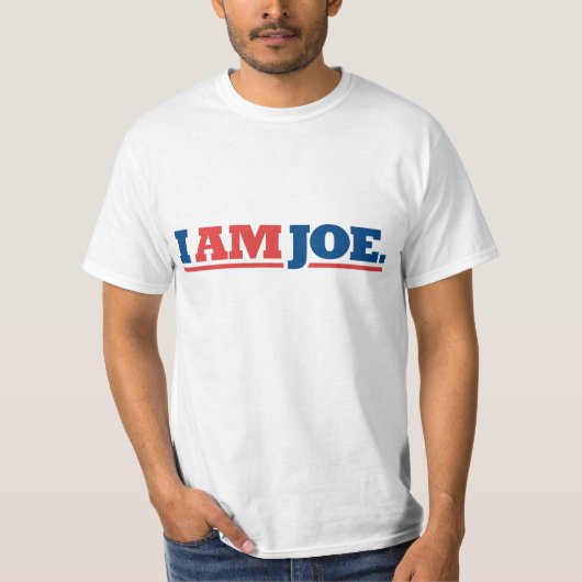 T-SHIRT JE SUIS JOE (Devant)