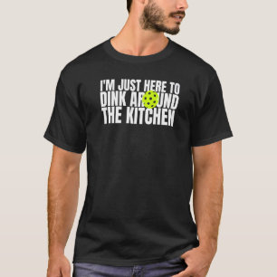 T-shirt Je suis juste ici pour boire autour du Spo du joue