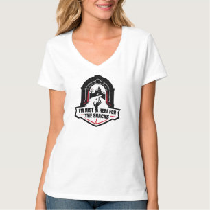 T-SHIRT JE SUIS JUSTE ICI POUR LES FRITES