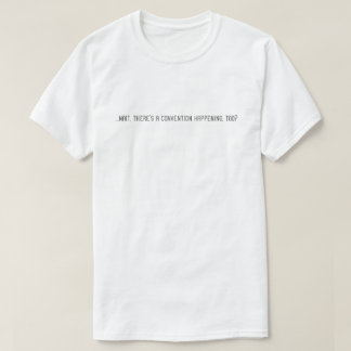 T-shirt Je suis juste là pour la nourriture. (léger unisex
