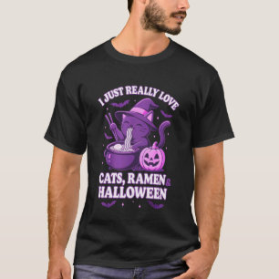 T-shirt Je Suis Juste Vraiment Amoureux Des Chats Hallowee