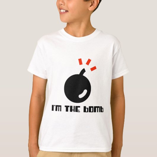 T-shirt Je suis la bombe (Devant)