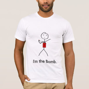 T-shirt Je suis la bombe