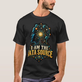 T-shirt Je suis la citation de technologie d'intelligence