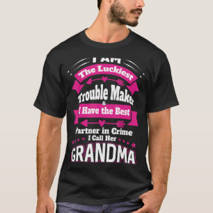 T-shirt Je Suis La Créatrice De Troubles La Plus Heureuse
