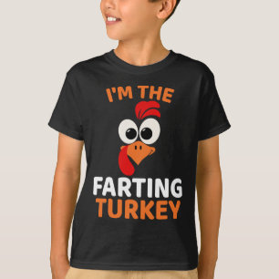 T-shirt Je suis la dinde qui pète