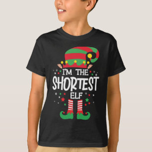 T-shirt Je suis la famille Elf la plus courte qui correspo