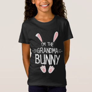 T-Shirt Je suis La Grand-Mère Lapin Cadeau Mignonne Famill